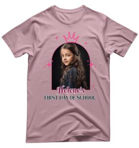 Personalized 1st Day of School T-Shirt
