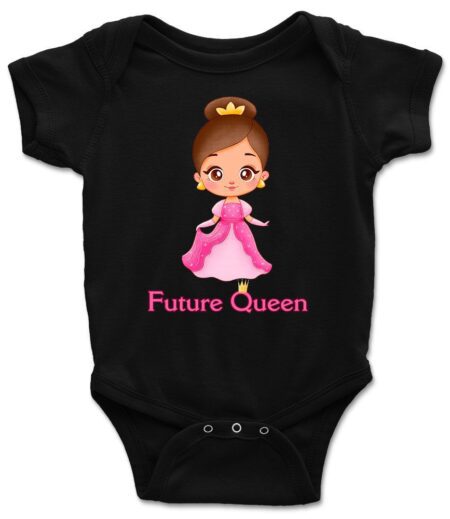 Future Queen Kids T-Shirt ? Cute and Inspirational Graphic Tee for Girls ? Comfortable, Stylish, Perfect Gift Idea – Viva Party