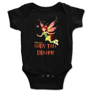 Believe in Fairy Tale Dreams T-Shirt ? Magical and Inspirational Graphic Tee for Kids ? Comfortable, Stylish, Perfect Gift Idea – Viva Party