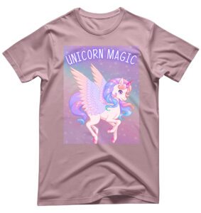 Unicorn Magic T-Shirt ? Enchanting and Inspirational Graphic Tee for Kids ? Comfortable, Stylish, Perfect Gift Idea