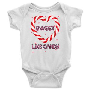 Sweet Like Candy T-Shirt ? Cute and Playful Graphic Tee for Kids ? Comfortable, Stylish, Perfect Gift Idea