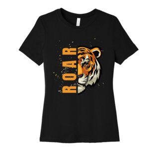 Tiger Face Roar T-Shirt ? Bold Graphic Tee for Men, Women, and Teens ? Premium Quality, Comfortable, Stylish, Perfect Gift Idea