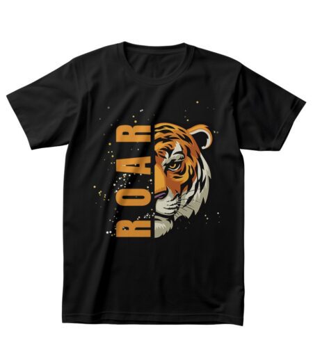 Tiger Face Roar T-Shirt ? Bold Graphic Tee for Men, Women, and Teens ? Premium Quality, Comfortable, Stylish, Perfect Gift Idea – Viva Party