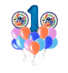 Aloha Island Vibes Balloon Bouquet - Set of 15 for Tropical Celebrations – Viva Party