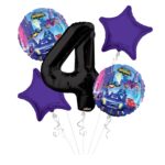 Batwheels Birthday Balloon Bouquet - Set of 5 for Celebrations – Viva Party