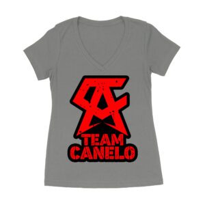 Team Canelo Alvarez Boxing Champion Supporter T-Shirt - Show Your Fighter Pride Women's Ideal V-Neck – Viva Party