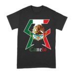Canelo Alvarez Boxing T-Shirt - Bold Mexican Flag C and A Design Unisex Adult – Viva Party
