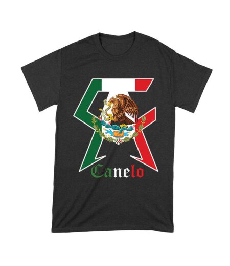 Canelo Alvarez Boxing T-Shirt - Bold Mexican Flag C and A Design Unisex Toddler – Viva Party