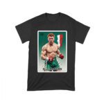 Canelo Alvarez Loteria T-Shirt - Cartoon Style with Mexican Flag Background Unisex Toddler – Viva Party
