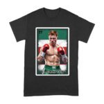 Canelo Alvarez Loteria T-Shirt - Retro Cartoon Style with Mexican Flag Colors Unisex Adult – Viva Party