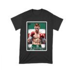 Canelo Alvarez Loteria T-Shirt - Retro Cartoon Style with Mexican Flag Colors Unisex Toddler – Viva Party