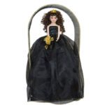 Exclusive Black Quinceanera Doll - Elegant and Charming Keepsake – Viva Party