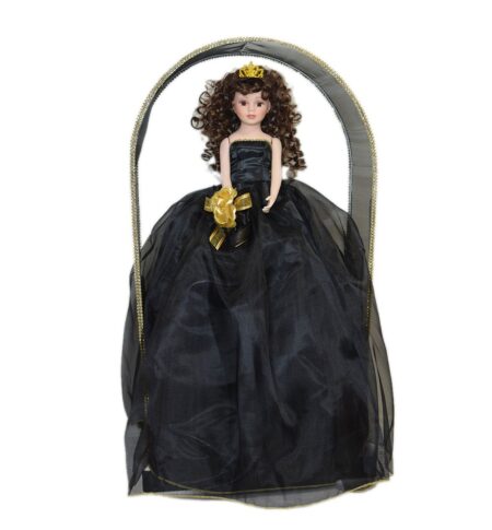 Black Quinceanera Doll