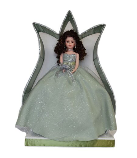 Exclusive Olive Green Quinceanera Doll ? Elegant and Charming Keepsake – Viva Party