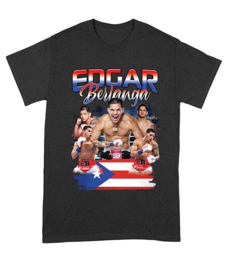 Edgar Berlanga Puerto Rican Pride Boxing T-Shirt