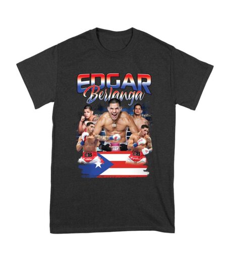 Edgar Berlanga Puerto Rican Pride Boxing T-Shirt