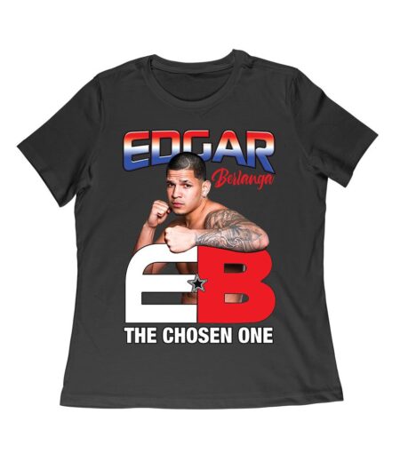 Edgar Berlanga The Chosen One T-Shirt - Puerto Rican Boxing Star Women Relaxed – Viva Party