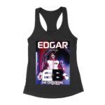 Edgar Berlanga The Chosen One T-Shirt - Boxing Icon from Puerto Rico Women's Racerback Tank Top – Viva Party