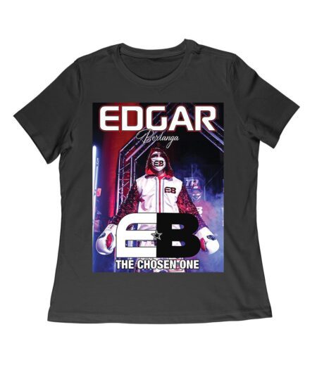 Edgar Berlanga The Chosen One T-Shirt - Boxing Icon from Puerto Rico Women Relaxed – Viva Party