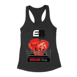 EB The Chosen One Edgar Berlanga T-Shirt - Puerto Rican Boxing Sensation Women's Racerback Tank Top – Viva Party