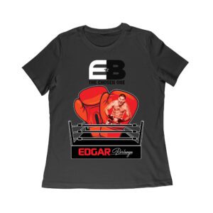 EB The Chosen One Edgar Berlanga T-Shirt - Puerto Rican Boxing Sensation Women Relaxed – Viva Party