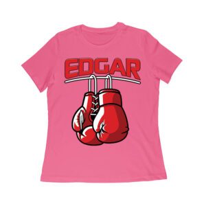 Edgar Red Boxing Gloves T-Shirt