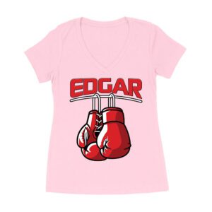 Edgar Red Boxing Gloves T-Shirt