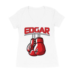 Edgar Red Boxing Gloves T-Shirt