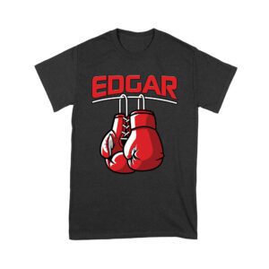 Edgar Red Boxing Gloves T-Shirt - Bold Fighter Design Unisex Youth – Viva Party