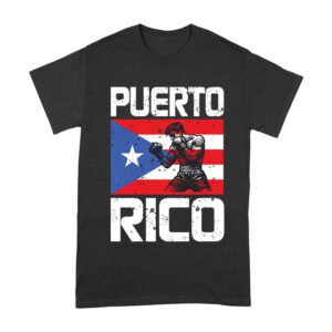 Puerto Rico Pride - Edgar Berlanga T-Shirt with Flag Design Unisex Adult – Viva Party