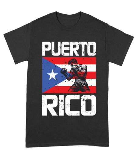 Puerto Rico Pride - Edgar Berlanga T-Shirt with Flag Design Unisex Adult – Viva Party