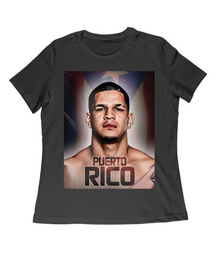 Puerto Rico Pride - Edgar Berlanga Portrait T-Shirt Women Relaxed – Viva Party