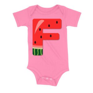 Personalized Infant Watermelon Alphabet Tee