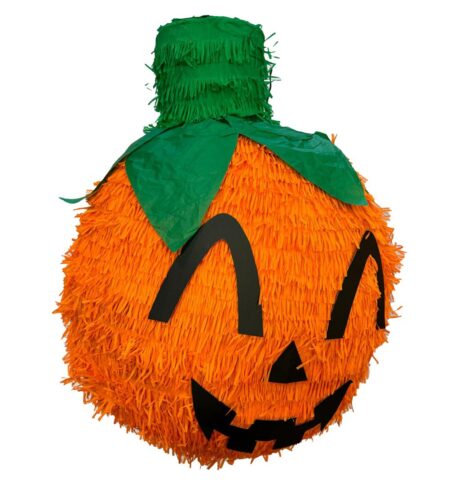 Handmade Halloween Pumpkin Piñata - Personalized Spooky Fun Party Decoration