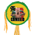 Canelo Portrait Pinata with Mexican Flag - 22 Inch Party Showpiece – Viva Party