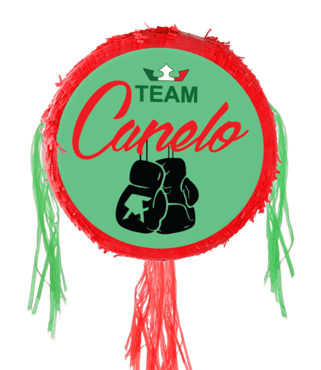 Team Canelo Pinata with Mexican Crown and Boxing Gloves - 22 Inch Party Highlight – Viva Party