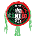 Orgullo Mexicano Canelo Pinata - 22 Inch with Mexican Flag and Logo – Viva Party