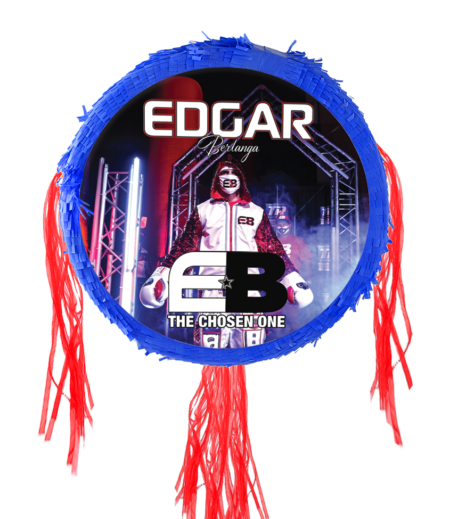 22-Inch Edgar Berlanga Pinata - Featuring "EB The Chosen One" Design – Viva Party