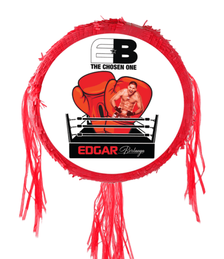 22-Inch Edgar Berlanga Pinata - "The Chosen One" with Red Boxing Gloves – Viva Party