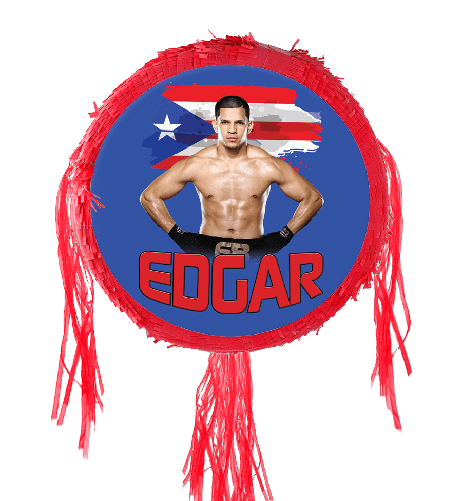 Peb-05.Png 22-Inch Edgar Berlanga Pinata - Portrait With Puerto Rico Flag Background – Viva Party