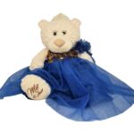 Last Quince Bear Tulle Skirt, Royal Blue Color Quinceanera Teddy Bear, Mis Quince 15 Anos – Viva Party