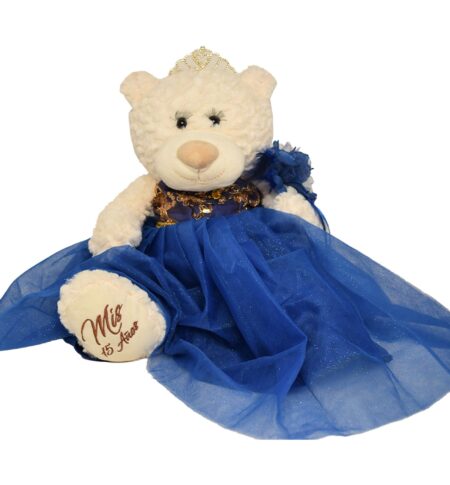 Royal Blue Teddy Bear