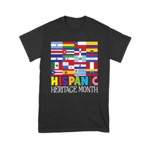 Hispanic Heritage Month Country Flags - Celebrate Latin American Heritage Unisex Youth – Viva Party