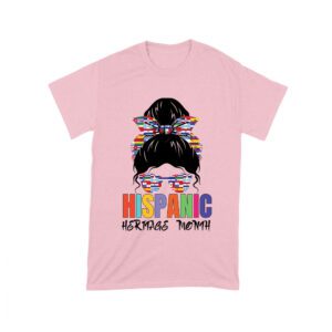 Hispanic Heritage Month Girl Face with Sunglasses & Scarf Featuring Country Flags Unisex Toddler