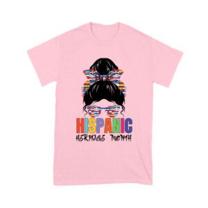 Hispanic Heritage Month Girl Face with Sunglasses & Scarf Featuring Country Flags Unisex Youth