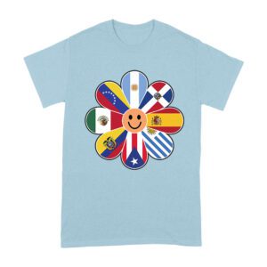 Bold Hispanic Heritage Month T-Shirt: Celebrate with Pride and Color Unisex Adult