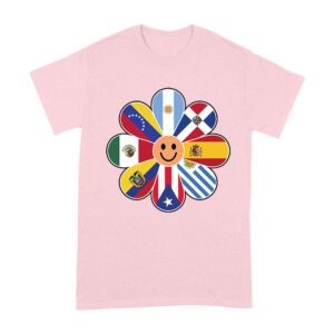 Bold Hispanic Heritage Month T-Shirt: Celebrate with Pride and Color Unisex Adult
