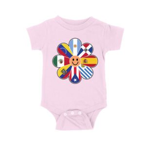 Bold Hispanic Heritage Month T-Shirt: Celebrate with Pride and Color Unisex Baby Jersey