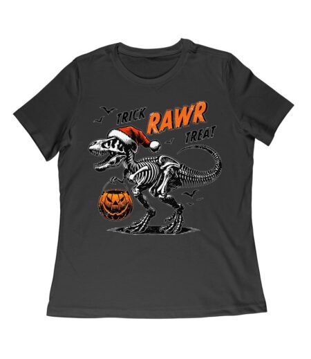 Trick Rowr Treet - Fierce Dinosaur Halloween Women Relaxed – Viva Party