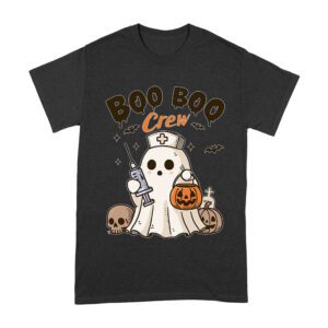 Boo Boo Crew - Spooky Ghost Nurse with Syringe Halloween Unisex Adult – Viva Party